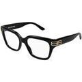Lunettes sur Grenoble : Lunettes de soleil Balenciaga BB0437O Cadres Optiques, Noir/Transparent, 54 mm
