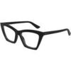 Lunettes de soleil McQ Alexander McQueen AM0536O Cadres Optiques, Noir/Transparent, 54 mm