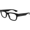 Lunettes de soleil McQ Alexander McQueen AM0531O Cadres Optiques, Noir/Transparent, 51 mm