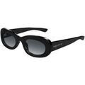 Lunettes sur Grenoble : Lunettes de soleil McQ Alexander McQueen AM0527S Lunettes de soleil, Noir/Gris, 51 mm