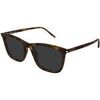 Lunettes de soleil Saint Laurent SL 851 Lunettes de soleil, Havana/Gris, 56 mm