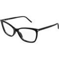 Lunettes de soleil Saint Laurent SL 834 Cadres Optiques, Noir/Transparent, 56 mm Grenoble
