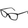 Lunettes de soleil Saint Laurent SL 834 Cadres Optiques, Noir/Transparent, 53 mm