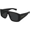 Lunettes de soleil Saint Laurent SL 832 Lunettes de soleil, Noir/Noir, 57 mm