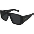 Lunettes de soleil Saint Laurent SL 832 Lunettes de soleil, Noir/Noir, 57 mm Grenoble