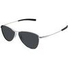 Lunettes de soleil Saint Laurent SL 831 VESPER Lunettes de soleil, Argent/Gris, 55 mm Argent&eacute;
