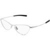 Lunettes de soleil Saint Laurent SL 830 OPT Cadres Optiques, Argent/Transparent, 56 mm Argent&eacute;