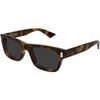 Lunettes de soleil Saint Laurent SL 83 Lunettes de soleil, Havana/Gris, 53 mm