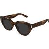 Lunettes de soleil Saint Laurent SL 827 Lunettes de soleil, Havana/Gris, 52 mm
