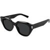 Lunettes de soleil Saint Laurent SL 827 Lunettes de soleil, Noir/Noir, 52 mm