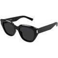 Lunettes sur Grenoble : Lunettes de soleil Saint Laurent SL 827 Lunettes de soleil, Noir/Noir, 52 mm