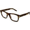 Lunettes sur Grenoble : Lunettes de soleil Saint Laurent SL 819 OPT Cadres Optiques, Havana/Transparent, 52 mm