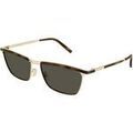 Lunettes de soleil Saint Laurent SL 795 JOE Lunettes de soleil, Or/Gris, 57 mm Dor&eacute; Grenoble
