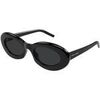Lunettes de soleil Saint Laurent SL 594 Lunettes de soleil, Noir/Noir, 52 mm
