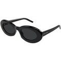 Lunettes sur Grenoble : Lunettes de soleil Saint Laurent SL 594 Lunettes de soleil, Noir/Noir, 52 mm