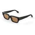 Lunettes sur Grenoble : Lunettes de soleil Retrosuperfuture OGN Lunettes de soleil, Noir/Marron, 54 mm