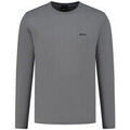 Tee-shirts sur Grenoble : T-shirt BOSS T-SHIRT REGULAR FIT EN COTON STRETCH GRIS AVEC LOGO CON