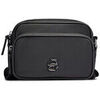 Sac bandouli&egrave;re BOSS SAC PORT&Eacute; CROIS&Eacute; NOIR AVEC FINITION DOUBLE MONOGRAMME C Noir