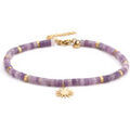 Bracelets Sixtystones Sixty Stones - 60 - Cha&icirc;ne e Cheville - Violet Grenoble