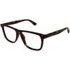 Lunettes de soleil McQ Alexander McQueen AM0463O Cadres Optiques, Havana/Transparent, 56 mm