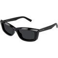 Lunettes sur Grenoble : Lunettes de soleil Saint Laurent SL 658 Lunettes de soleil, Noir/Noir, 54 mm