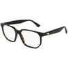 Lunettes de soleil Bottega Veneta BV1097O Cadres Optiques, Havana/Transparent, 54 mm