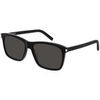 Lunettes de soleil Saint Laurent SL 339 Lunettes de soleil, Noir/Noir, 57 mm