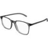 Lunettes de soleil Montblanc MB0327O Cadres Optiques, Gris/Transparent, 54 mm