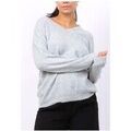 Pull Kebello Pull V F, Gris