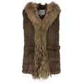 Gilets sur Grenoble : Gilet Oakwood Gilet avec capuche Maliha Ref 63949 Taupe