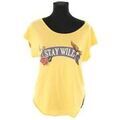 Tee-shirts sur Grenoble : T-shirt Leon & Harper T-shirt en coton jaune