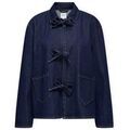Chemises sur Grenoble : Chemise Only Thille Jacket - Dark Blue Denim