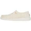 Espadrilles HEYDUDE Espadrilles femme Ref 65863 Blanc Or