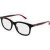 Lunettes de soleil Gucci GG1990O Cadres Optiques, Noir/Transparent, 53 mm