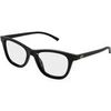 Lunettes de soleil Gucci GG1945O Cadres Optiques, Noir/Transparent, 50 mm