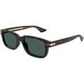 Lunettes de soleil Montblanc MB0436S Lunettes de soleil, Havana/Vert, 54 mm Grenoble