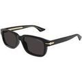 Lunettes de soleil Montblanc MB0436S Lunettes de soleil, Noir/Gris, 54 mm