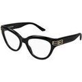 Lunettes de soleil Balenciaga BB0436O Cadres Optiques, Noir/Transparent, 55 mm Grenoble