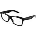 Lunettes sur Grenoble : Lunettes de soleil Balenciaga BB0426O Cadres Optiques, Noir/Transparent, 56 mm