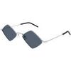 Lunettes de soleil Saint Laurent SL 302 LISA Lunettes de soleil, Argent/Bleu, 55 mm Argent&eacute;