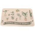D&eacute;coration sur Grenoble : Tapis Sans marque Home Sweet Home Beige Unique. . Maison & D&eacute;co > Tapis.