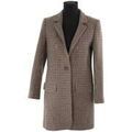 Manteaux sur Grenoble : Manteau Maje Veste en laine marron