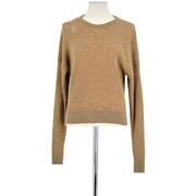 Pull Pomandere Pull en lin marron