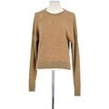 Pull Pomandere Pull en lin marron