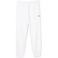Pantalon Lacoste PANTALON DE SURV&Ecirc;TEMENT HOMME EN MOLLETON GRATT&Eacute; BLA Blanc Grenoble