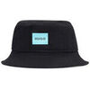 Chapeau HUGO BOB NOIR EN TWILL DE COTON AVEC &Eacute;TIQUETTE LOGO BLEUE LA Noir
