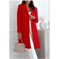 Manteau Kebello Manteau Mi Long F, Rouge Grenoble