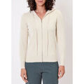 Gilet La Fiancee Du Mekong Gilet zipp&eacute; maille &agrave; capuche GARREN Beige Grenoble