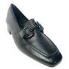Mocassins Bienve Chaussure noire pour femme s5507