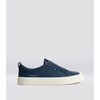 Baskets basses Cariuma OCA Low cuir premium dark denim